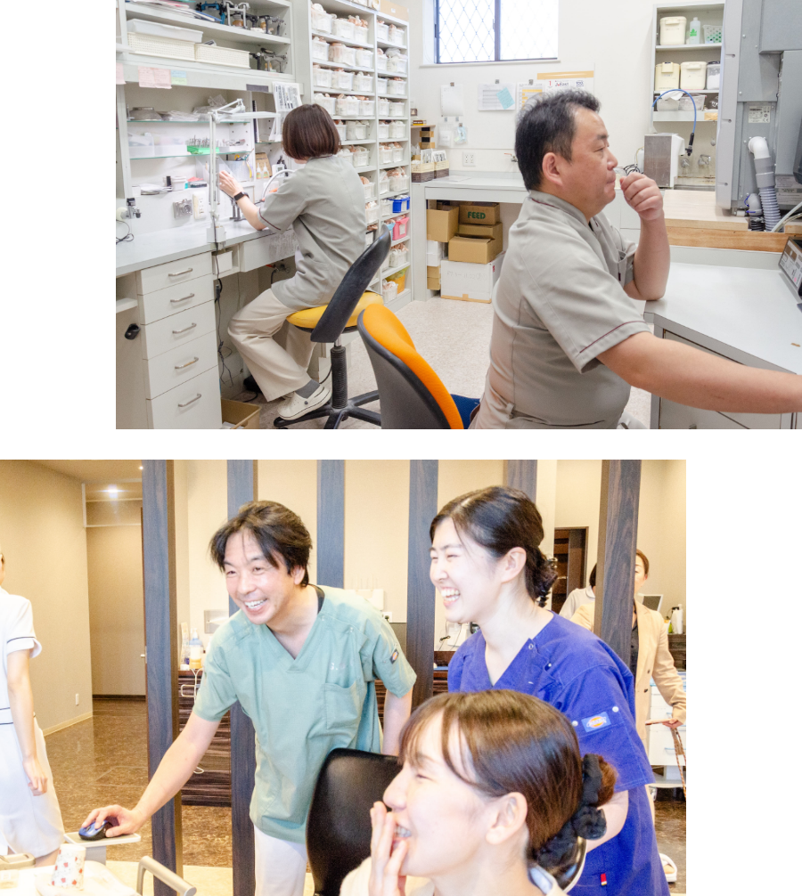 業務中の様子